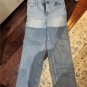 H&M Light and Dark Blue Denim